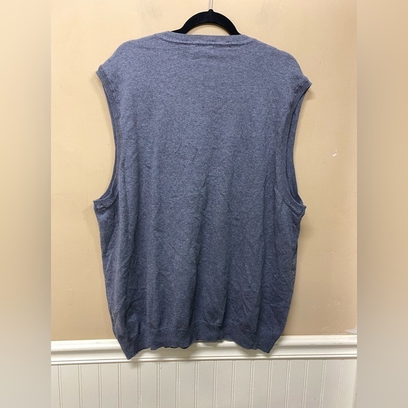 Club Room Mens Gray Sweater Vest Size XXL NWT - Picture 2 of 6